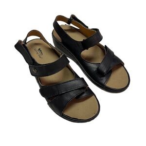 Spring Step Radiange Women Slingback Leather Ankle Strap Sandals Sz 9 EU 40